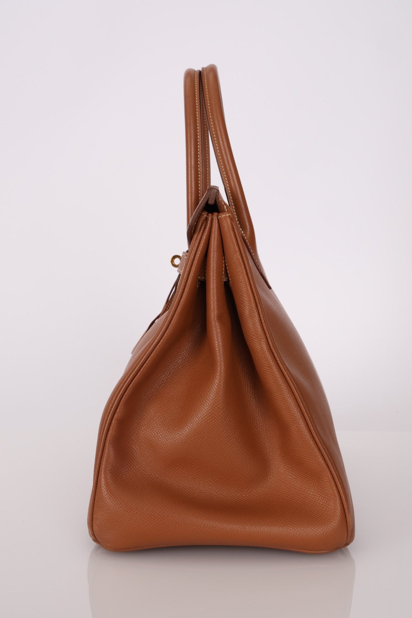 Hermès 2004 Birkin Gold Courchevel 35 - FashioNica