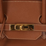 Hermès 2004 Birkin Gold Courchevel 35 - FashioNica