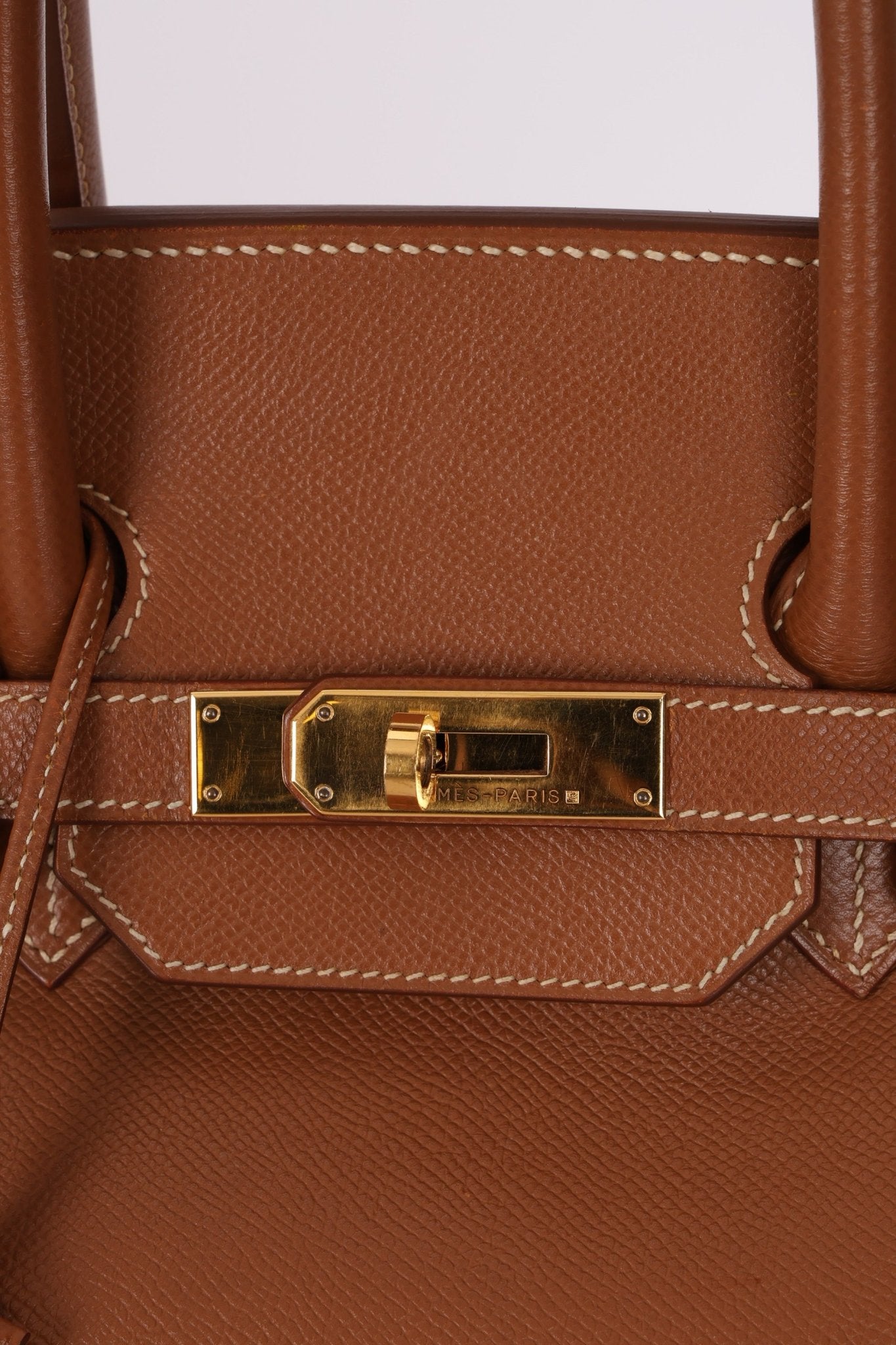 Hermès 2004 Birkin Gold Courchevel 35 - FashioNica