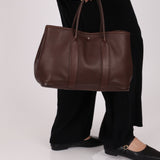 Hermès 2004 Chocolat Swift Bolduc Twilly Garden Party 30 PHW - FashioNica