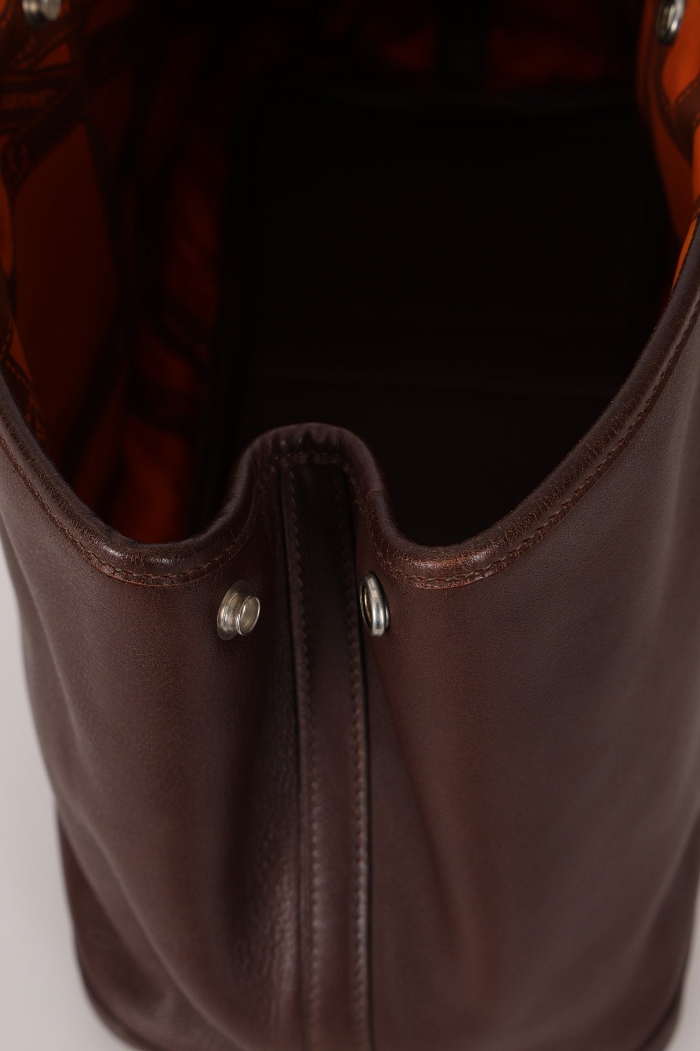 Hermès 2004 Chocolat Swift Bolduc Twilly Garden Party 30 PHW - FashioNica