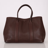 Hermès 2004 Chocolat Swift Bolduc Twilly Garden Party 30 PHW - FashioNica