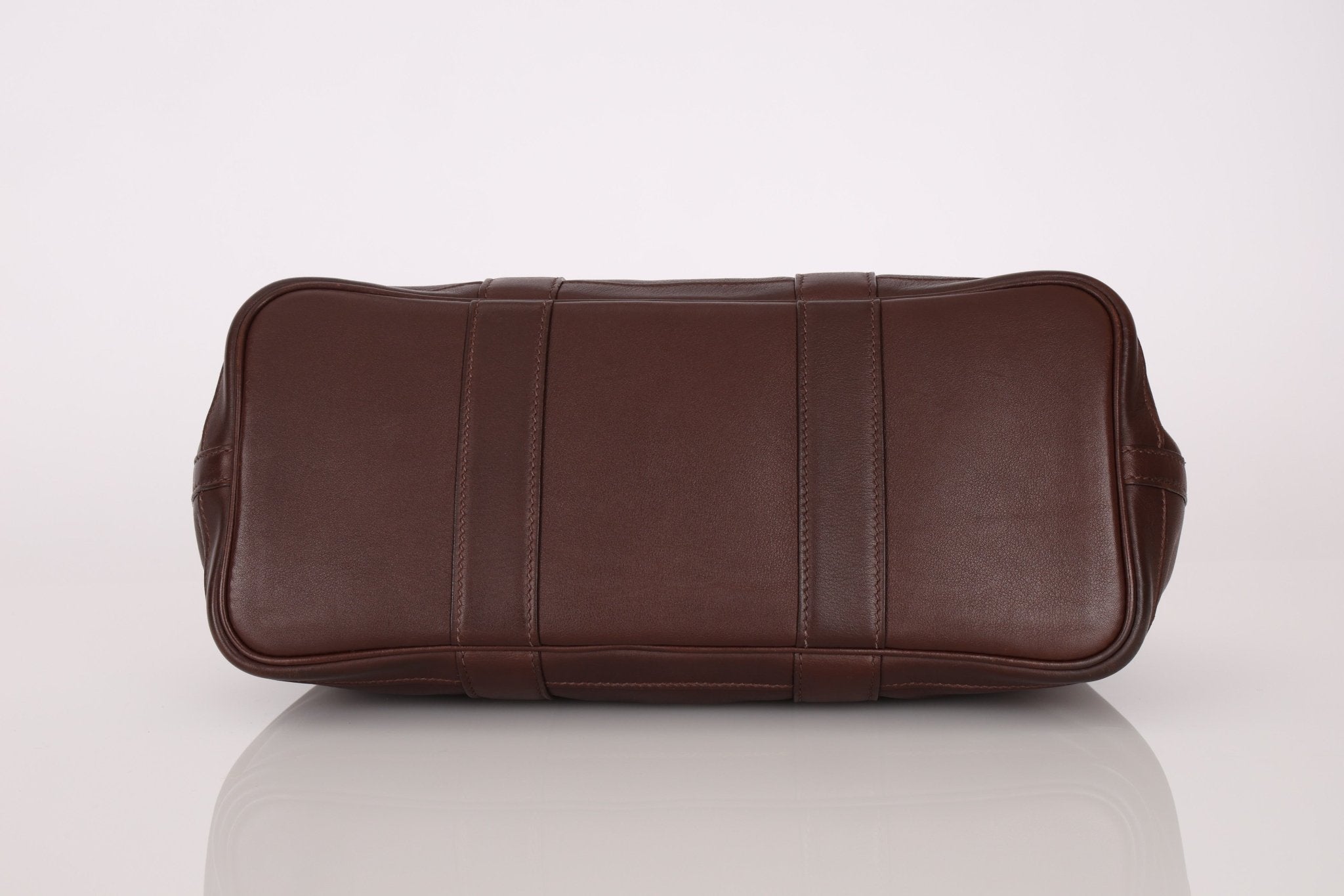 Hermès 2004 Chocolat Swift Bolduc Twilly Garden Party 30 PHW - FashioNica