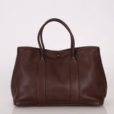 Hermès 2004 Chocolat Swift Bolduc Twilly Garden Party 30 PHW - FashioNica