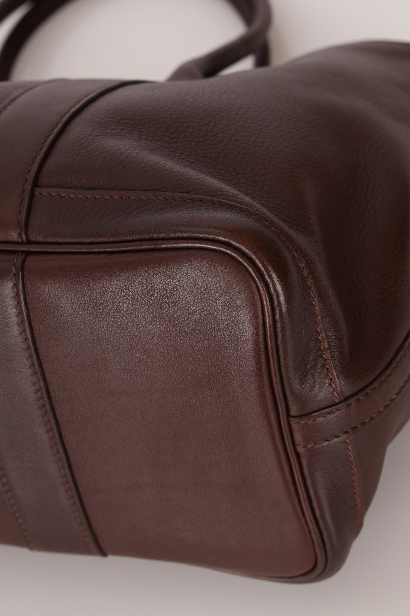 Hermès 2004 Chocolat Swift Bolduc Twilly Garden Party 30 PHW - FashioNica