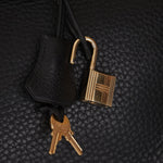 Hermès 2004 Noir Clemence Birkin 35 Retourne GHW - FashioNica