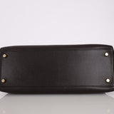 Hermès 2005 Chocolate Epsom Retourne Kelly 32 GHW - FashioNica