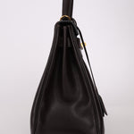 Hermès 2005 Chocolate Epsom Retourne Kelly 32 GHW - FashioNica