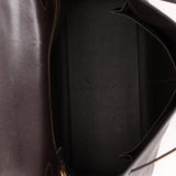 Hermès 2005 Chocolate Epsom Retourne Kelly 32 GHW - FashioNica
