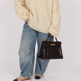 Hermès 2005 Chocolate Epsom Retourne Kelly 32 GHW - FashioNica