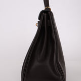Hermès 2005 Chocolate Epsom Retourne Kelly 32 GHW - FashioNica