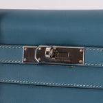 Hermès 2006 Bleu Jean Swift Retourne Kelly 28 PHW - FashioNica