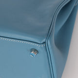 Hermès 2006 Bleu Jean Swift Retourne Kelly 28 PHW - FashioNica