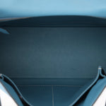 Hermès 2006 Bleu Jean Swift Retourne Kelly 28 PHW - FashioNica