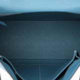 Hermès 2006 Bleu Jean Swift Retourne Kelly 28 PHW - FashioNica