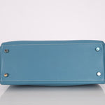 Hermès 2006 Bleu Jean Swift Retourne Kelly 28 PHW - FashioNica