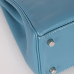 Hermès 2006 Bleu Jean Swift Retourne Kelly 28 PHW - FashioNica