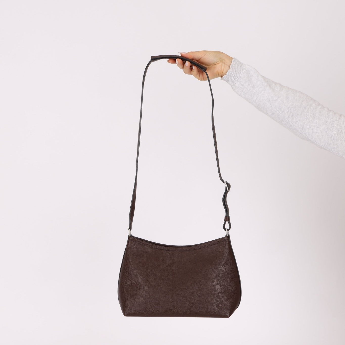 Hermès 2006 Chocolat Epsom Berlingo PM - FashioNica