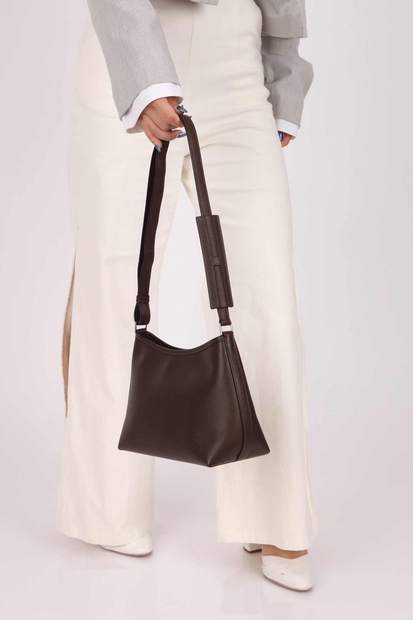 Hermès 2006 Chocolat Epsom Berlingo PM - FashioNica