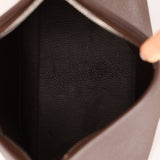 Hermès 2006 Chocolat Epsom Berlingo PM - FashioNica