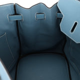 Hermès 2007 Bleu Jean Epsom Birkin 35 PHW - FashioNica