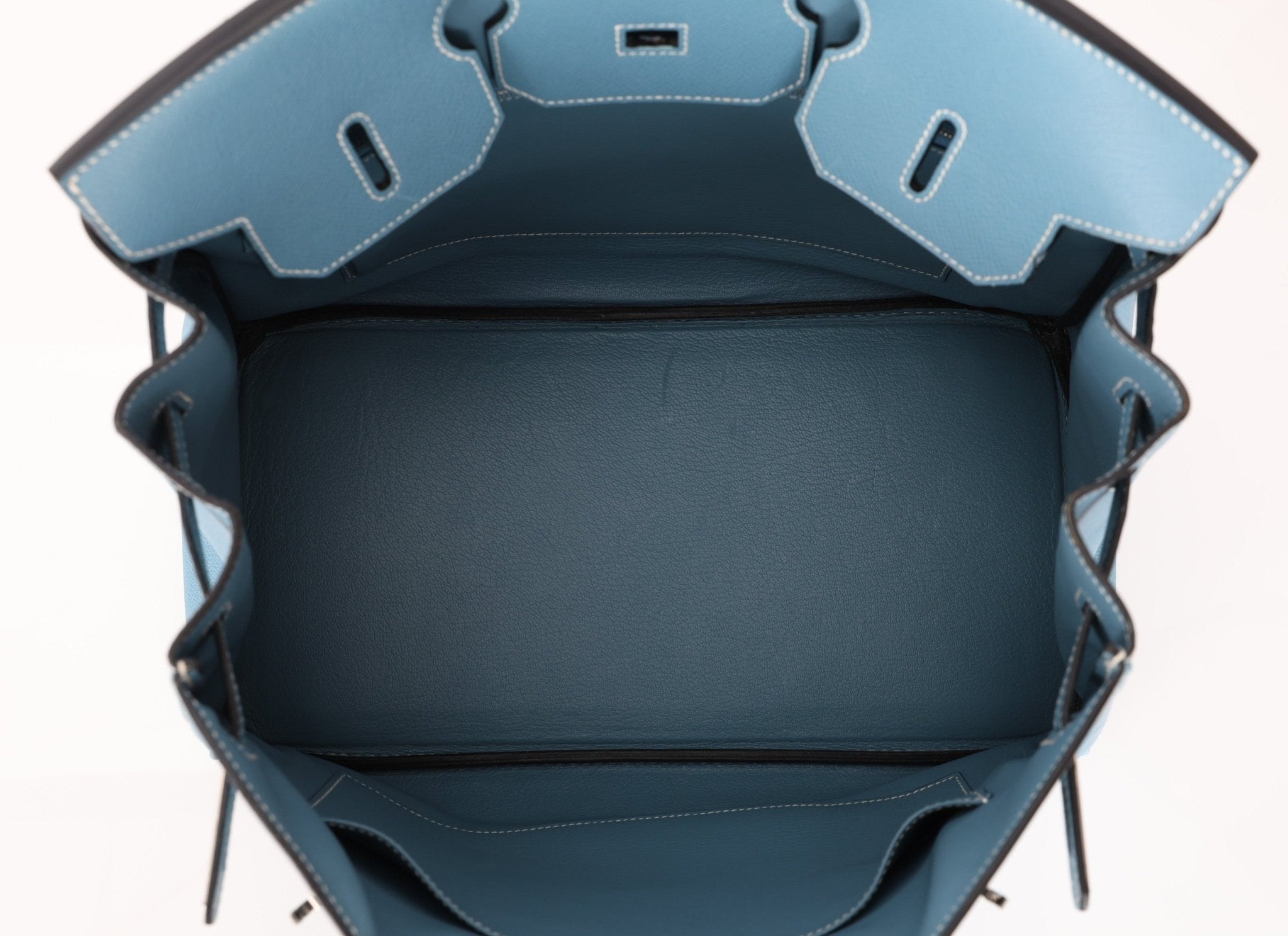 Hermès 2007 Bleu Jean Epsom Birkin 35 PHW - FashioNica