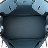 Hermès 2007 Bleu Jean Epsom Birkin 35 PHW - FashioNica