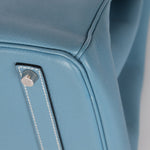 Hermès 2007 Bleu Jean Epsom Birkin 35 PHW - FashioNica