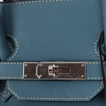 Hermès 2007 Bleu Jean Epsom Birkin 35 PHW - FashioNica