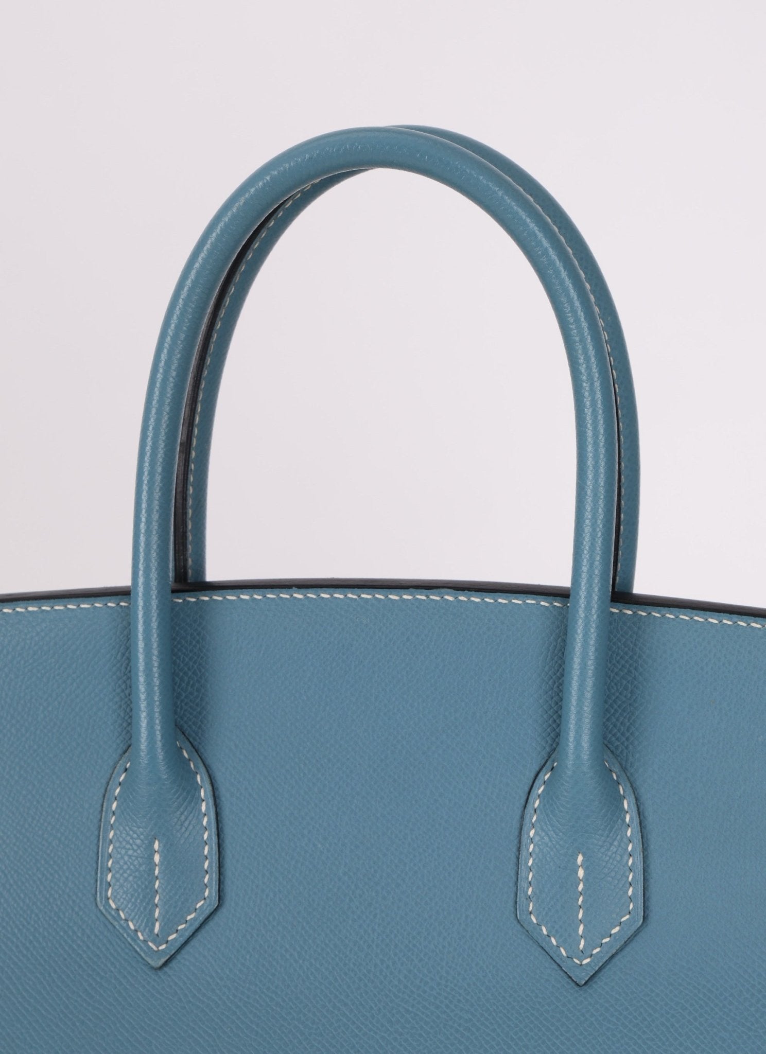 Hermès 2007 Bleu Jean Epsom Birkin 35 PHW - FashioNica