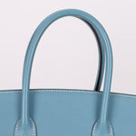 Hermès 2007 Bleu Jean Epsom Birkin 35 PHW - FashioNica