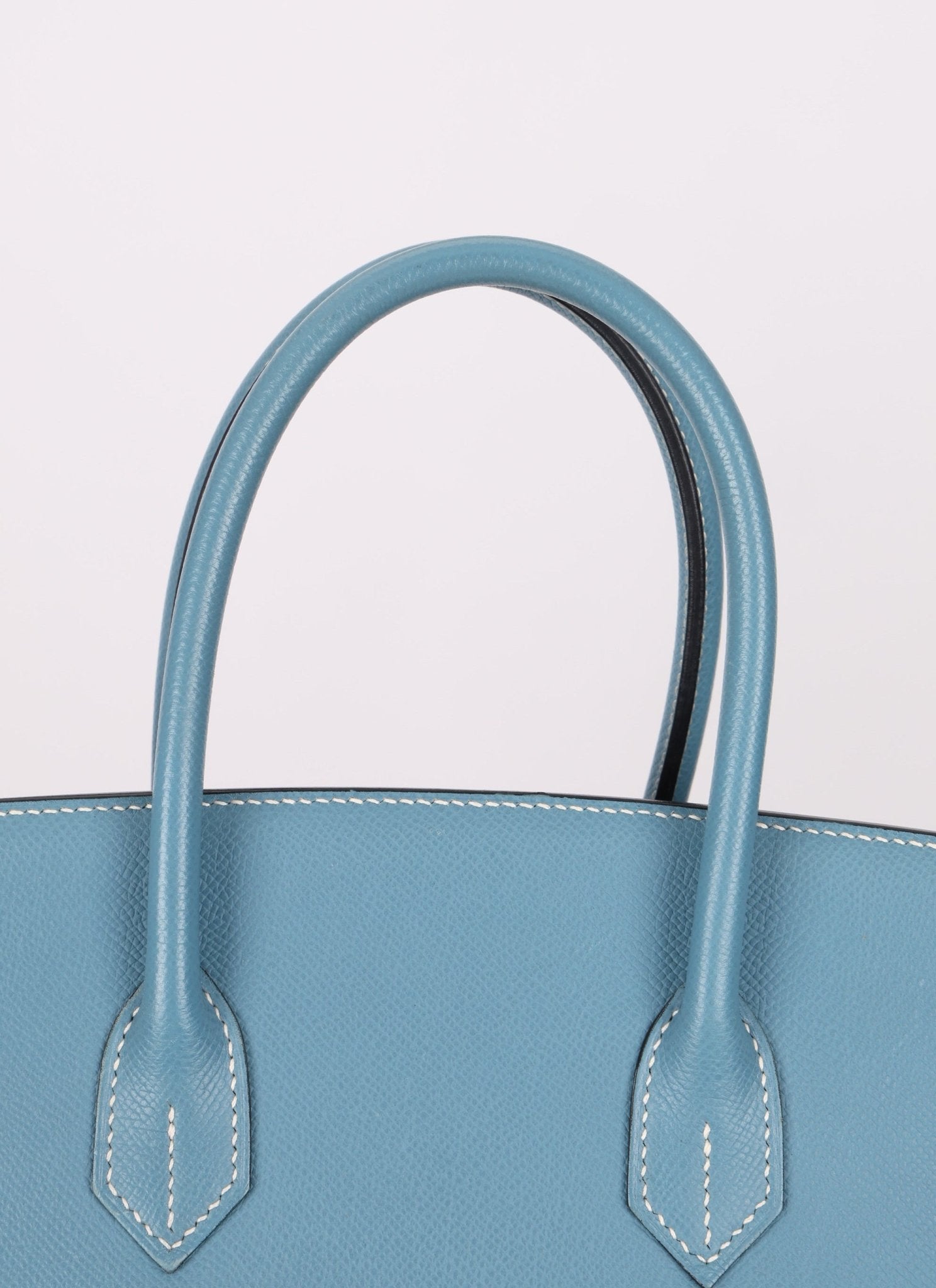 Hermès 2007 Bleu Jean Epsom Birkin 35 PHW - FashioNica