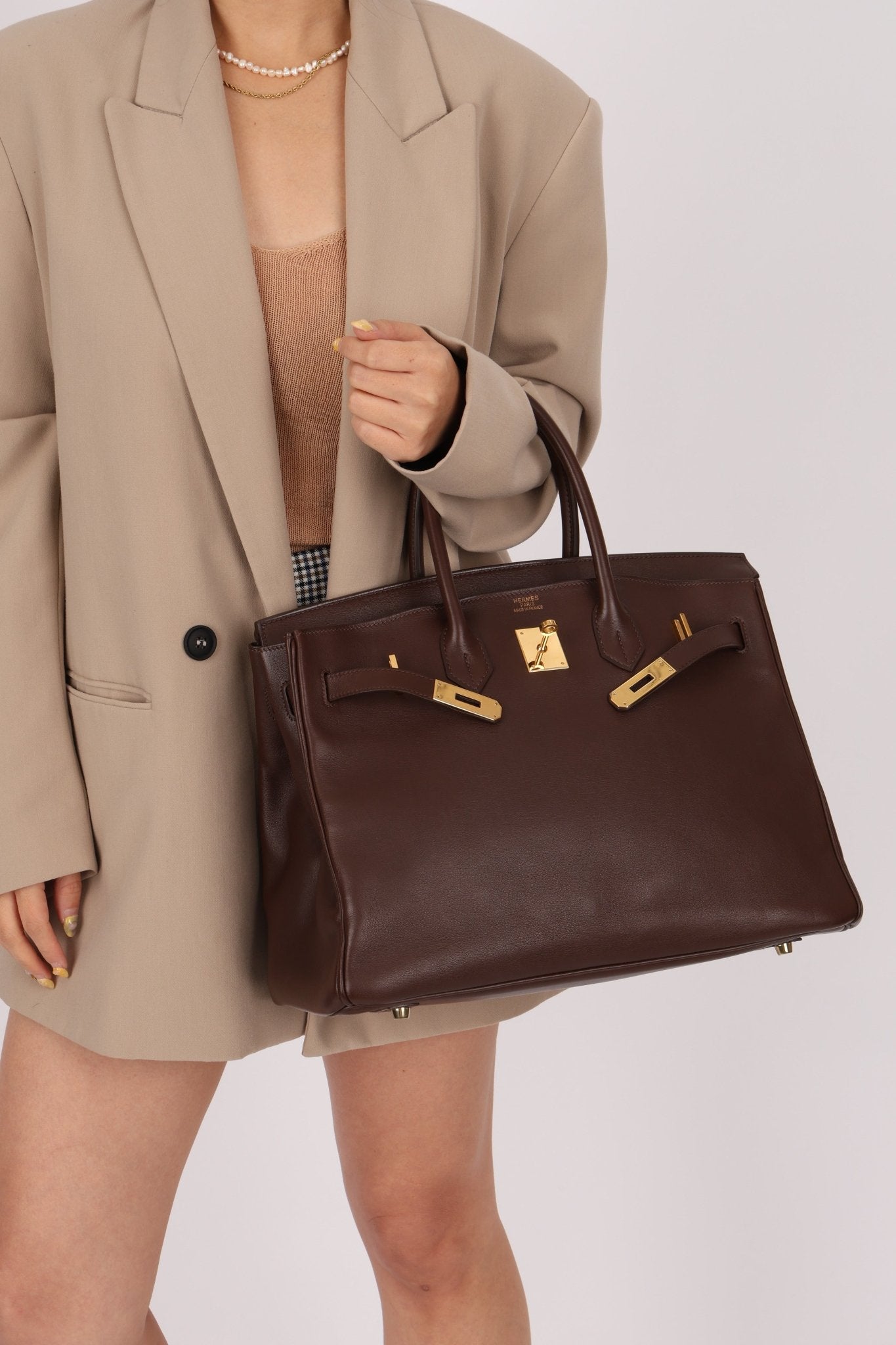 Hermès 2007 Terre Gulliver Retourne Birkin 35 GHW - FashioNica