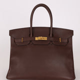 Hermès 2007 Terre Gulliver Retourne Birkin 35 GHW - FashioNica
