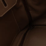 Hermès 2008 Etoupe Clemence Retourne Birkin 35 - FashioNica