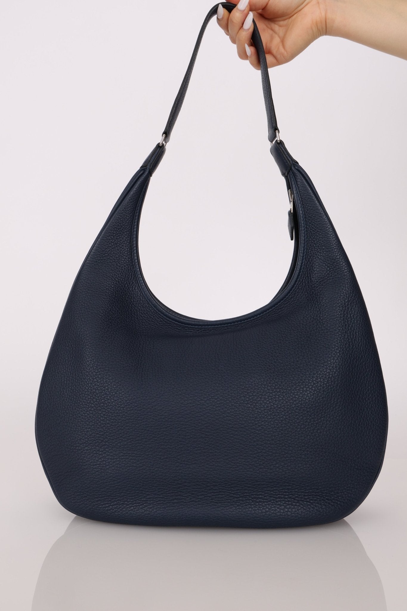 Hermès 2009 Bleu Indigo Clemence Gao Hobo - FashioNica