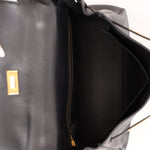 Hermès 2009 Noir Swift Kelly 32 GHW - FashioNica