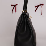 Hermès 2009 Noir Swift Kelly 32 GHW - FashioNica