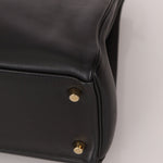 Hermès 2009 Noir Swift Kelly 32 GHW - FashioNica