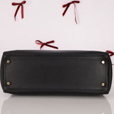 Hermès 2009 Noir Swift Kelly 32 GHW - FashioNica