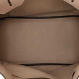 Hermès 2010 Gris Tourterelle Clemence Birkin 35 Retourne GHW - FashioNica