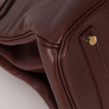Hermes 2010 Havana Chèvre de Coromandel Birkin 35 Retourne GHW - FashioNica