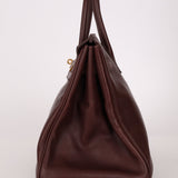 Hermes 2010 Havana Chèvre de Coromandel Birkin 35 Retourne GHW - FashioNica