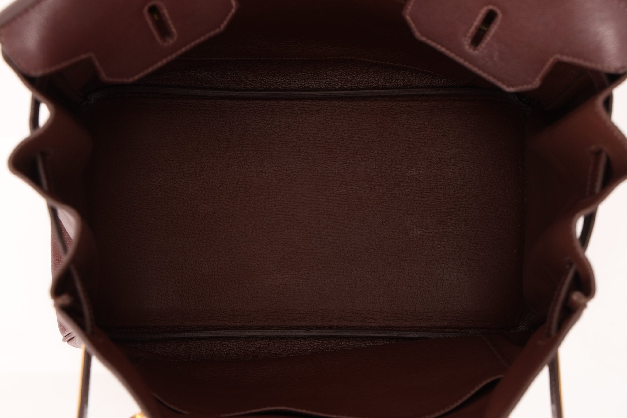 Hermes 2010 Havana Chèvre de Coromandel Birkin 35 Retourne GHW - FashioNica