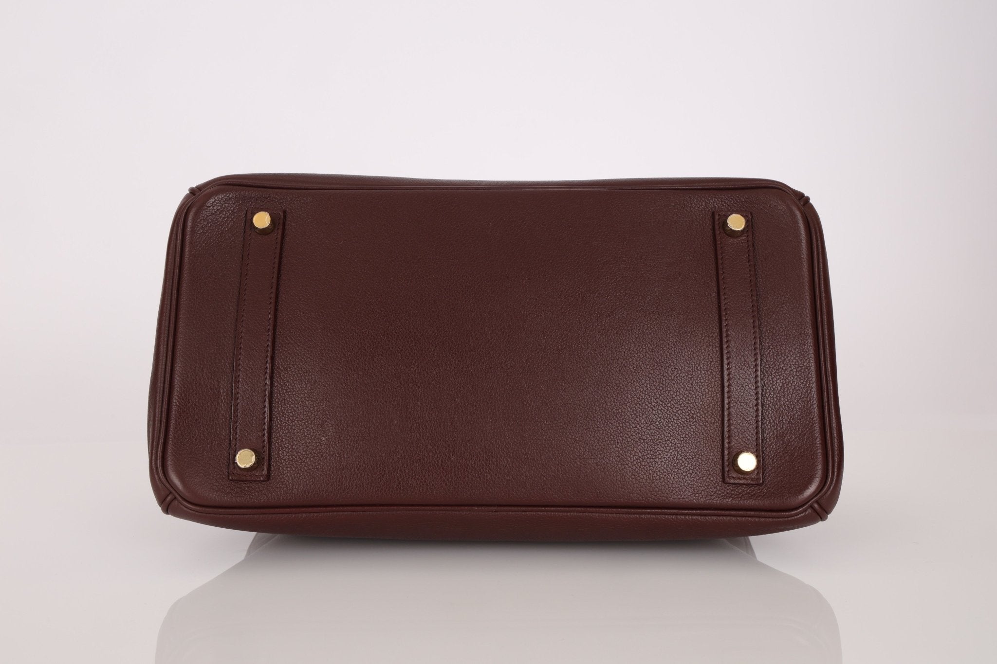 Hermes 2010 Havana Chèvre de Coromandel Birkin 35 Retourne GHW - FashioNica