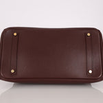 Hermes 2010 Havana Chèvre de Coromandel Birkin 35 Retourne GHW - FashioNica