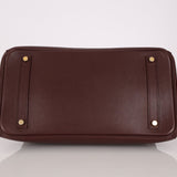 Hermes 2010 Havana Chèvre de Coromandel Birkin 35 Retourne GHW - FashioNica