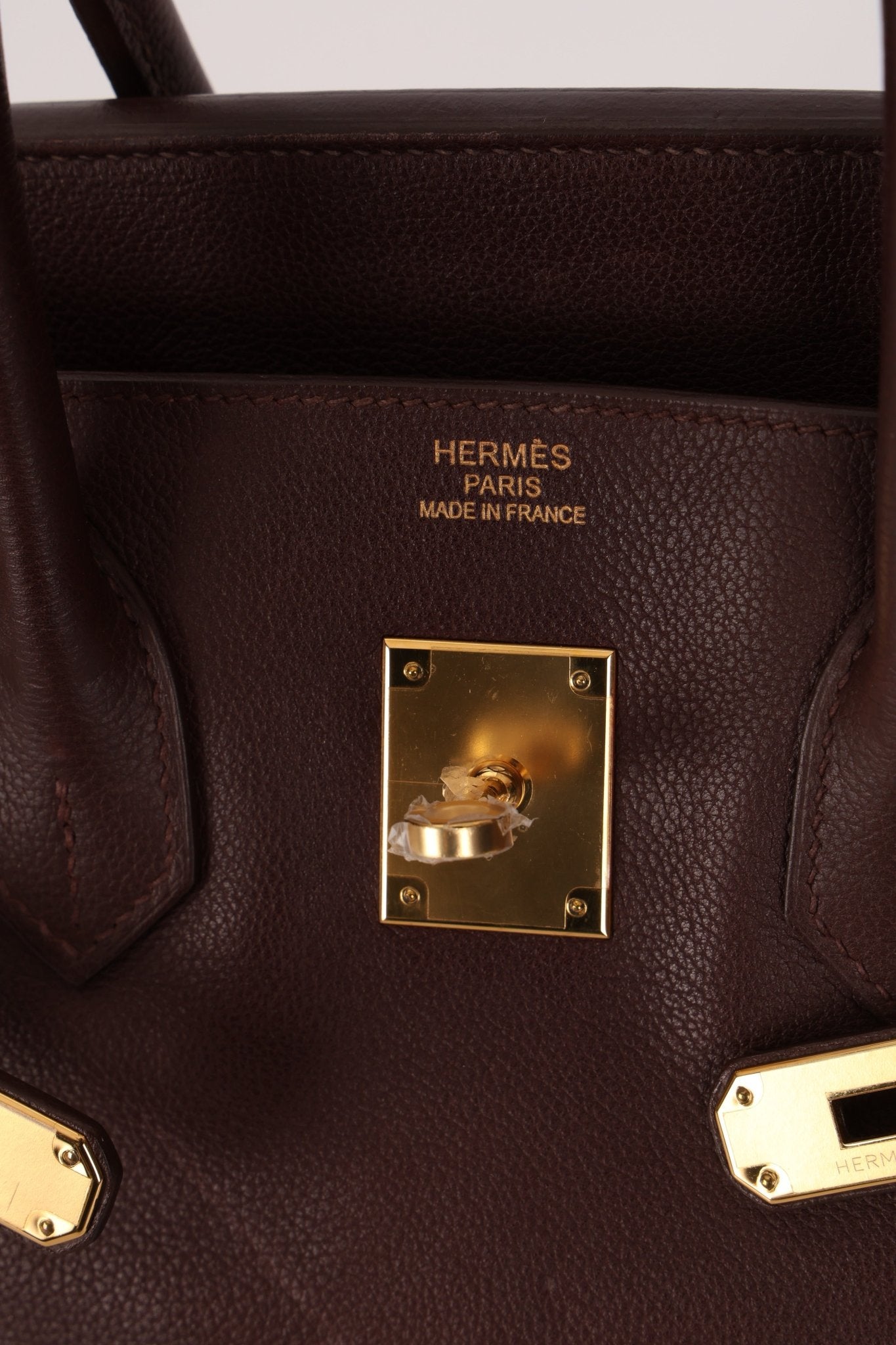 Hermes 2010 Havana Chèvre de Coromandel Birkin 35 Retourne GHW - FashioNica