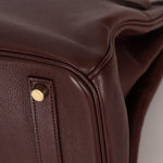Hermes 2010 Havana Chèvre de Coromandel Birkin 35 Retourne GHW - FashioNica