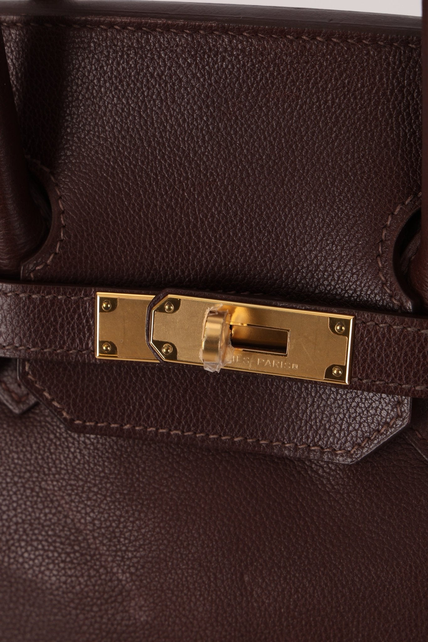 Hermes 2010 Havana Chèvre de Coromandel Birkin 35 Retourne GHW - FashioNica